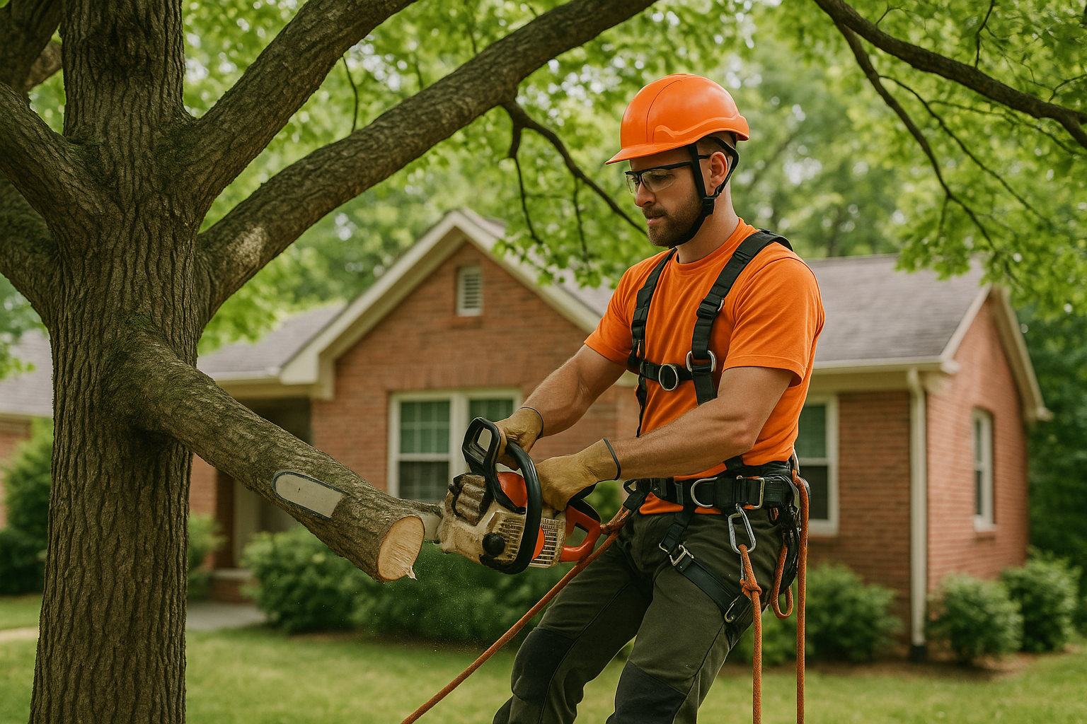 Editorial illustration depicting best tree species bearden knoxville soil